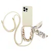 Cordée Cases White Lima Phone Strap Set Ivory Magsafe In Neutral