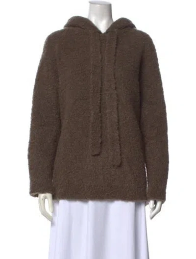 Pre-owned Cordera Alpaca Crew Neck Sweatshirt In Neutral