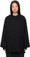 Cordera Black Light Wool Jacket In Black