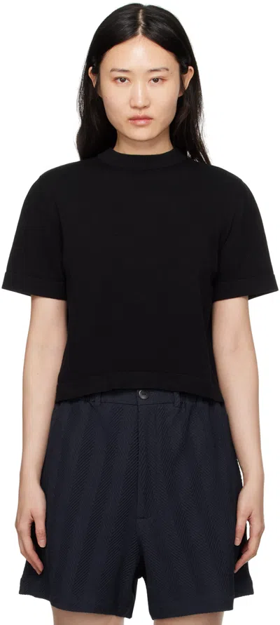 Cordera Black Regular Fit T-shirt