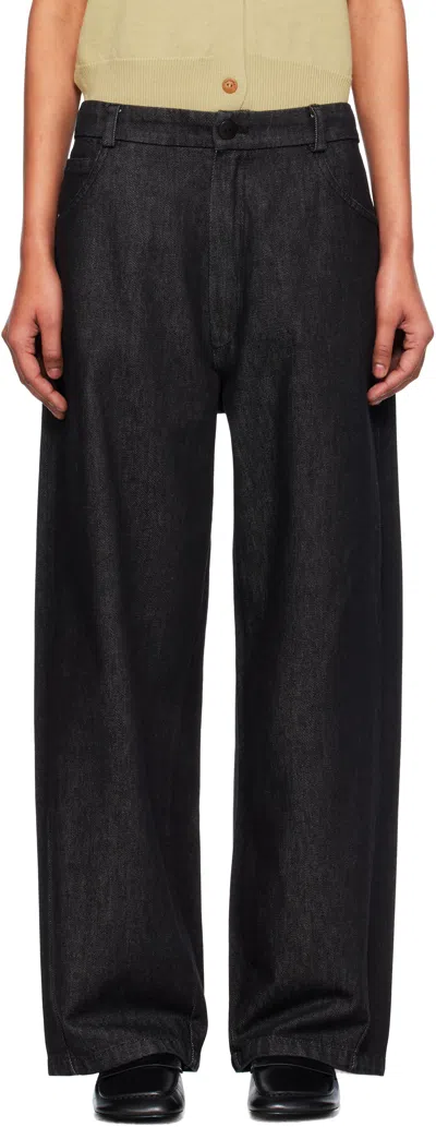 Cordera Black Straight Jeans