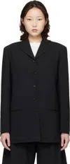 Cordera Black Tailored Blazer In Black