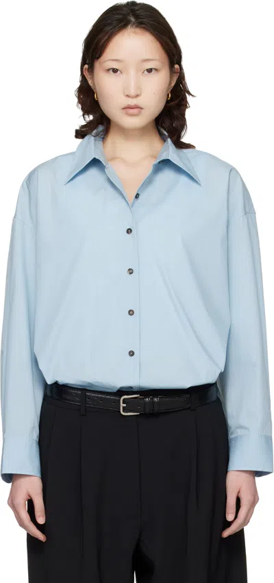 Cordera Blue Oversized Shirt