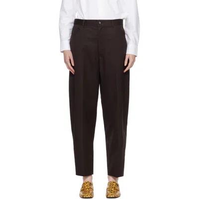Cordera Brown Carrot Trousers