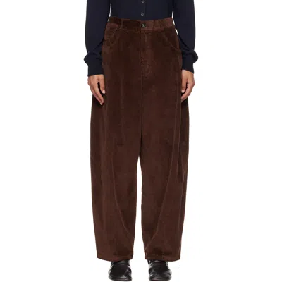 Cordera Brown Corduroy Baggy Trousers