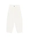 Cordera Buttoned Trousers In White