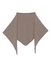 Cordera Cashmere Bandana In Brown