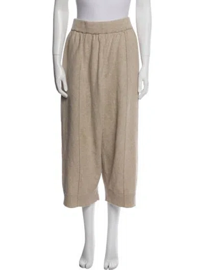 Pre-owned Cordera Cashmere Sweatpants In Neutral