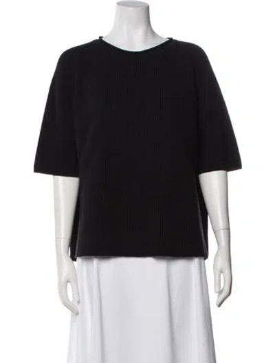 Pre-owned Cordera Crew Neck Sweater In Black