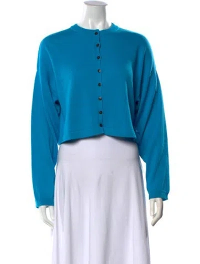 Pre-owned Cordera Crew Neck Sweater In Blue