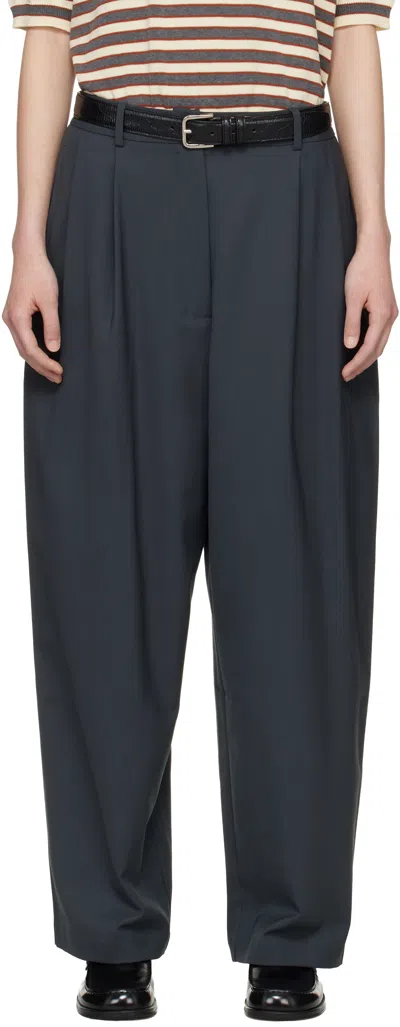 Cordera Gray Tailored Masculine Trousers