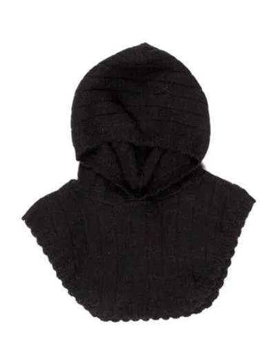 Pre-owned Cordera Knit Hood In Black