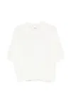 Cordera Lace-effect Perforated Top In White