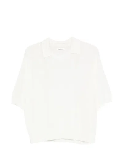 Cordera Lace-effect Perforated Top In White