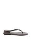 Cordera Leather Sandals In Black