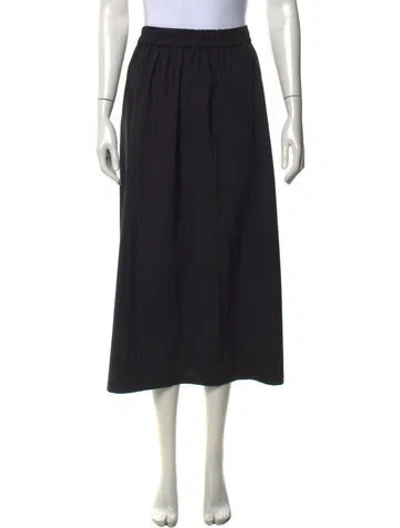 Pre-owned Cordera Long Skirt In Black