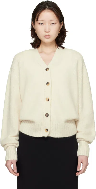 Cordera Off-white Baby Alpaca Cardigan