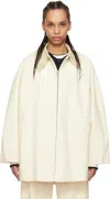 Cordera Off-white Crochet Jacket In Garza