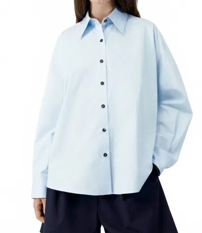 Cordera Oversized Shirt In Light Blue