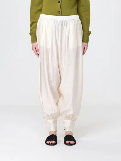Cordera Off-white Sarouel Trousers In Neutral