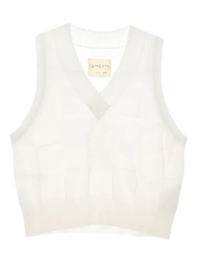 Cordera Quilted Sleeveless Top
