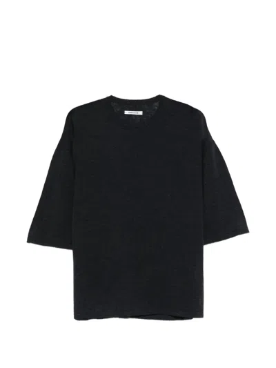 Cordera Round-neck T-shirt In Black