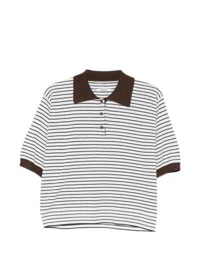 Cordera Striped Polo Shirt In Multi