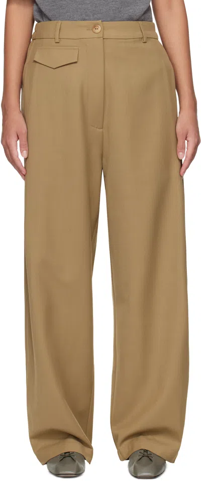 Cordera Taupe Tailoring Pocket Trousers In Alondra