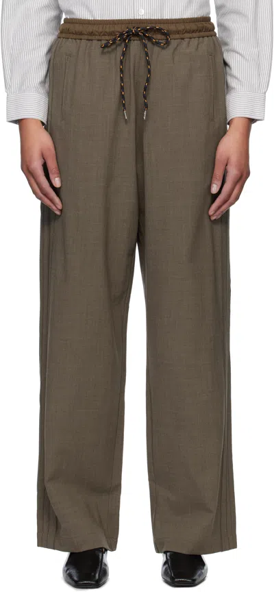 Cordera Taupe Tailoring Relaxed Trousers