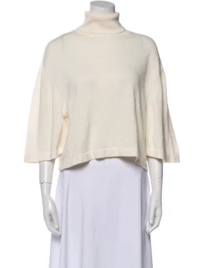 Pre-owned Cordera Turtleneck Sweater In Neutral