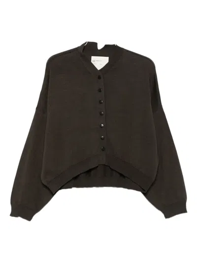 Cordera V-neck Cardigan In Black