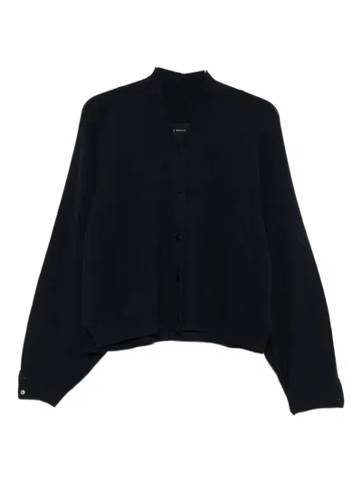 Cordera V-neck Cardigan In Blue