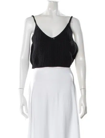 Pre-owned Cordera V-neck Sweater In White
