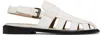 Cordera White Slingback Loafers In White