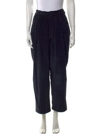 Pre-owned Cordera Wide Leg Pants In Black