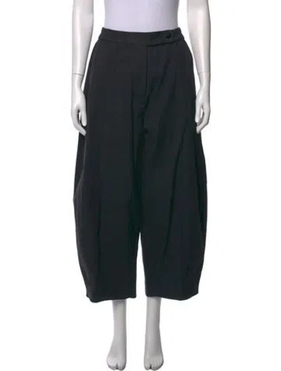 Pre-owned Cordera Wide Leg Pants In Black