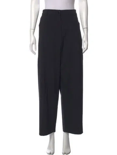 Pre-owned Cordera Wide Leg Pants In Black