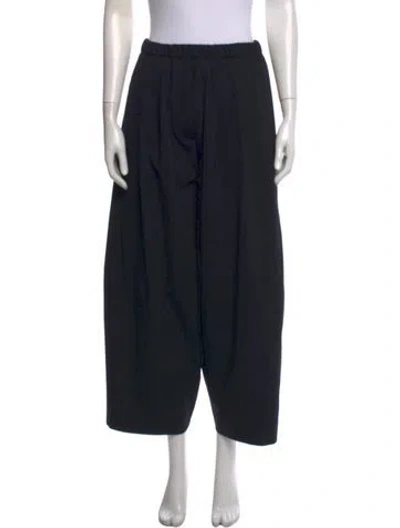 Pre-owned Cordera Wide Leg Pants In Black
