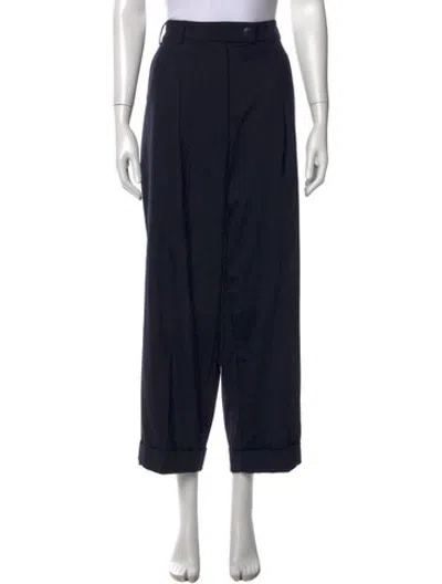 Pre-owned Cordera Wide Leg Pants In Black