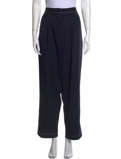 Pre-owned Cordera Wide Leg Pants In Blue