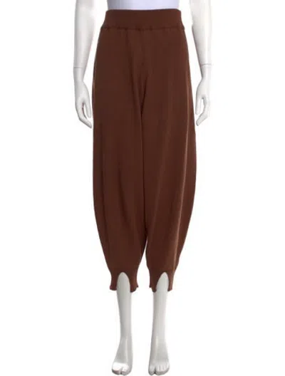 Pre-owned Cordera Wide Leg Pants In Brown