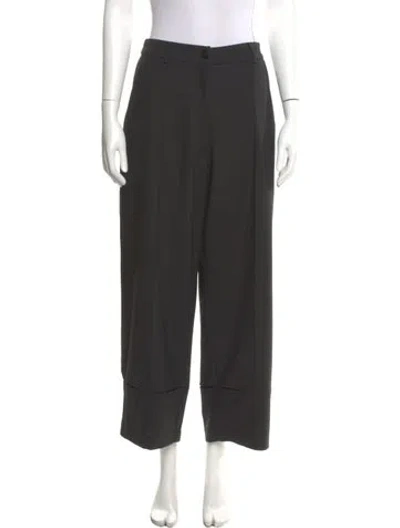 Pre-owned Cordera Wide Leg Pants In Gray