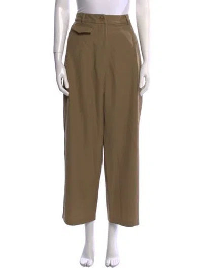 Pre-owned Cordera Wide Leg Pants In Neutral