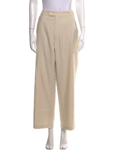 Pre-owned Cordera Wide Leg Pants In Neutral