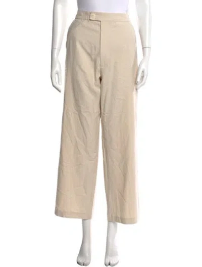 Pre-owned Cordera Wide Leg Pants In Neutral