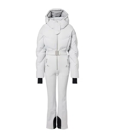 Cordova Ajax Quilted Down Ski Suit In White