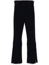 Cordova Black Slim-cut Ski Trousers In Black