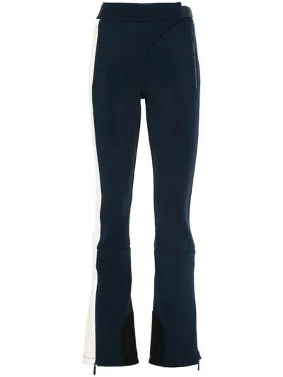 CORDOVA BLUE SLIM-CUT SKI TROUSERS