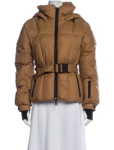Pre-owned Cordova Down Coat In Brown