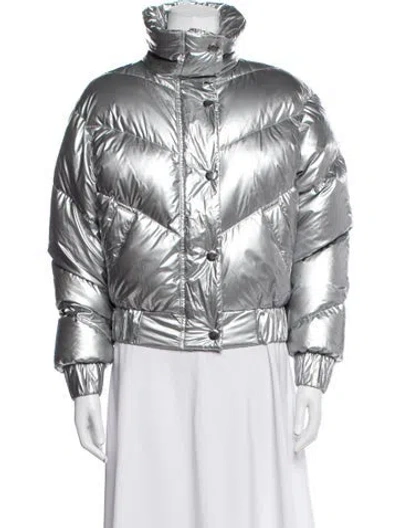 Pre-owned Cordova Down Jacket In Silver